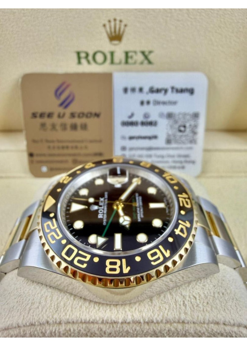 二手 ▶️ Rolex 勞力士 GMT-Master II ◀️ 116713LN 2018年錶 (40mm) 